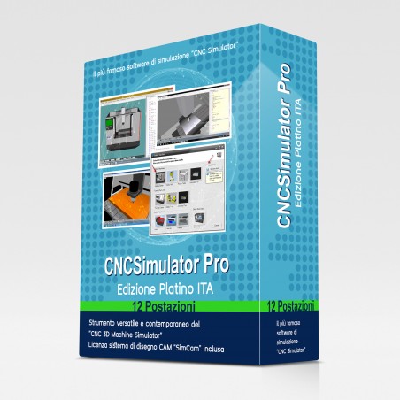 Simulador CNC PRO 12 estaciones 1 año